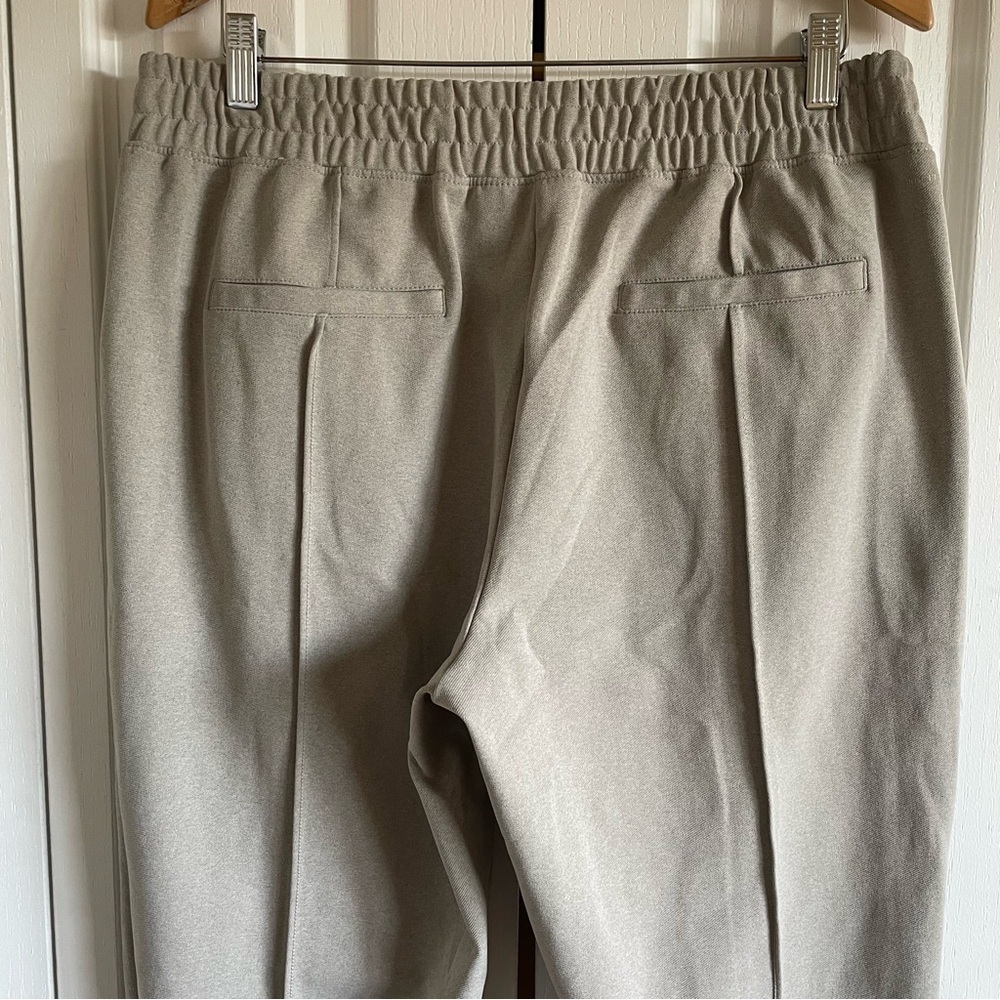 Mondetta Pull on Pintuck Pants Women’s XL Beige Straight Comfort Casual Lounge - Picture 10 of 15